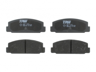 Купить GDB3088 TRW Тормозные колодки задние Мазда 323 (БА, БJ) (1.3, 1.6, 1.8, 2.0) без датчика износа